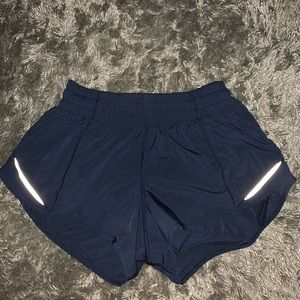 Size 2 Navy lululemon shorts